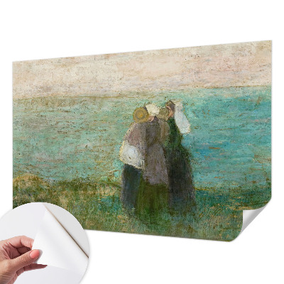 Carta da parati effetto profondità Riflessione sul mare