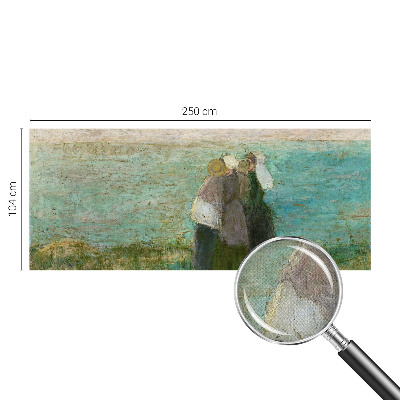 Carta da parati effetto profondità Riflessione sul mare