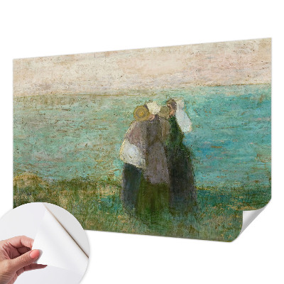 Carta da parati effetto profondità Riflessione sul mare