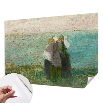 Carta da parati effetto profondità Riflessione sul mare