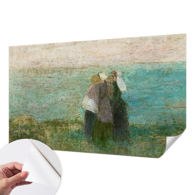 Carta da parati effetto profondità Riflessione sul mare