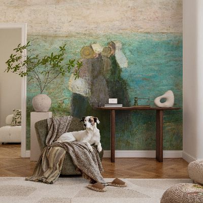 Carta da parati effetto profondità Riflessione sul mare