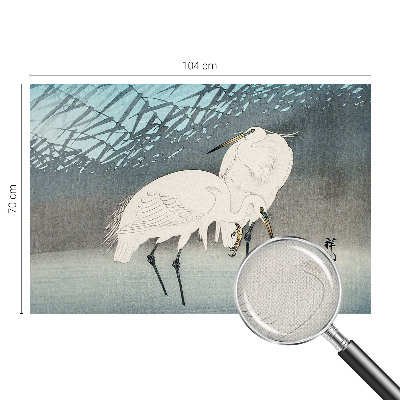 Carta da parati cameretta Uccelli delicati