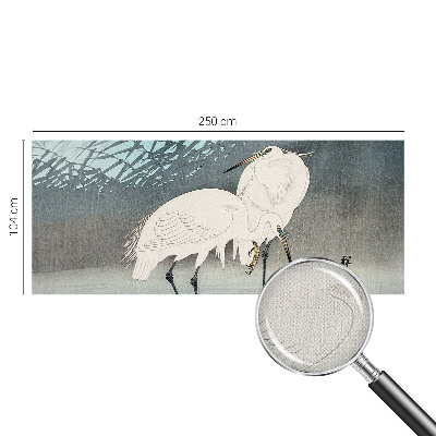 Carta da parati cameretta Uccelli delicati