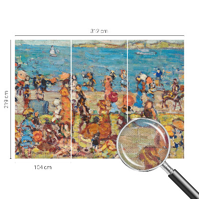 Carta da parati per cameretta Scena sulla spiaggia