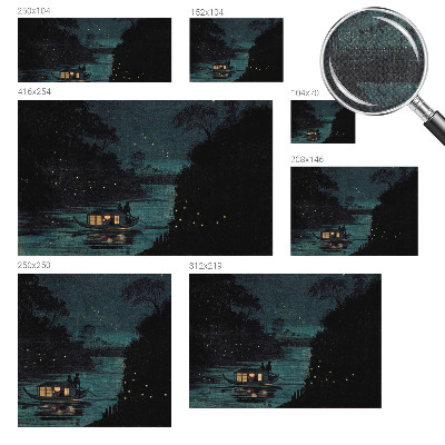 Fotomurale per cameretta Luci serali