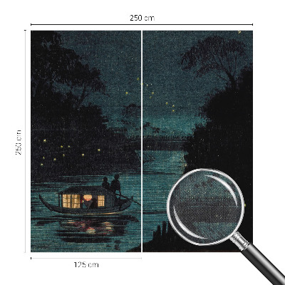 Fotomurale per cameretta Luci serali