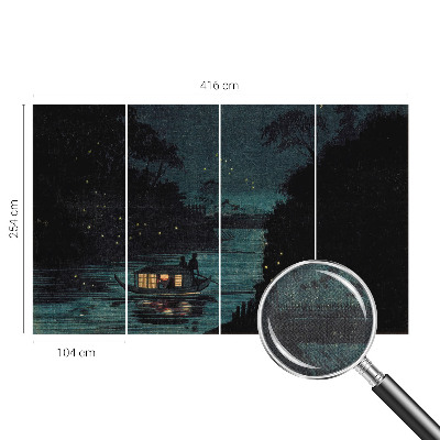 Fotomurale per cameretta Luci serali