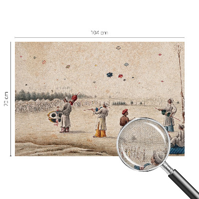 Fotomurale per bambini Aquiloni che volano