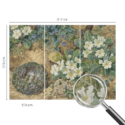 Carta da parati adesiva Composizione primaverile