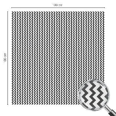 Pellicola decorativa per vetri Motivo a zigzag