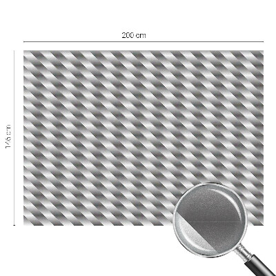 Pellicola per vetri effetto vetrata Strisce geometriche