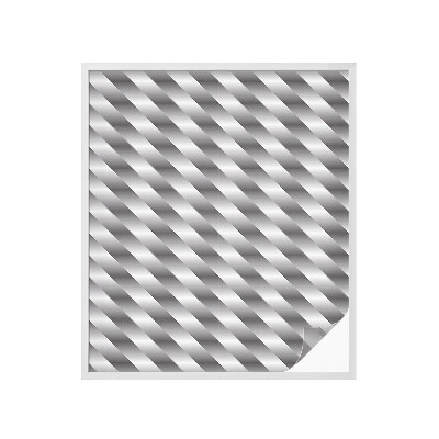 Pellicola per vetri effetto vetrata Strisce geometriche