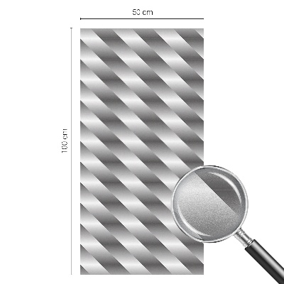 Pellicola per vetri effetto vetrata Strisce geometriche