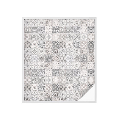 Pellicola adesiva effetto vetrata colorata Motivi piastrellati