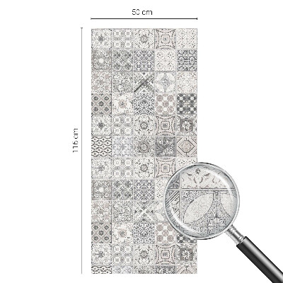 Pellicola adesiva effetto vetrata colorata Motivi piastrellati