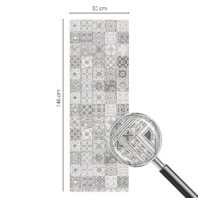 Pellicola adesiva effetto vetrata colorata Motivi piastrellati