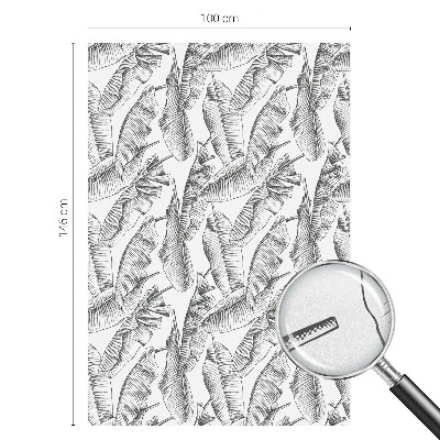 Pellicola per vetri privacy Foglie tropicali