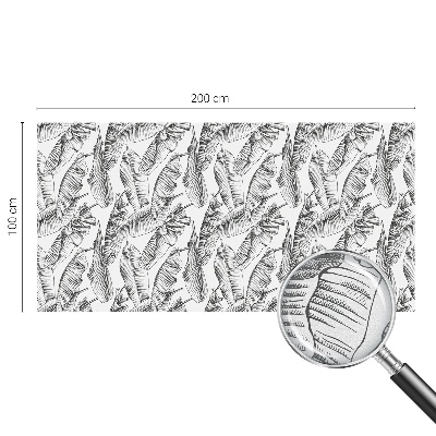 Pellicola per vetri privacy Foglie tropicali