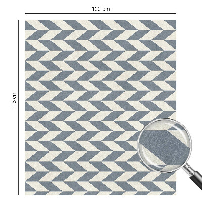 Pellicola per vetri effetto vetrata Illusione geometrica