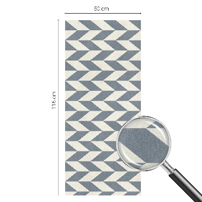 Pellicola per vetri effetto vetrata Illusione geometrica