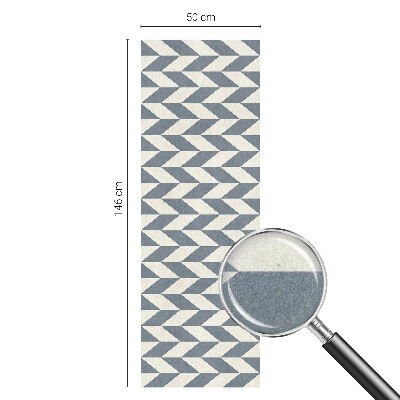 Pellicola per vetri effetto vetrata Illusione geometrica