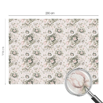 Pellicola per vetri effetto ghiaccio colorato Bellezza floreale