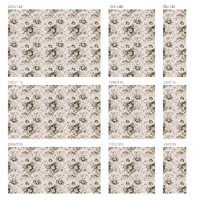 Pellicola per vetri effetto ghiaccio colorato Bellezza floreale