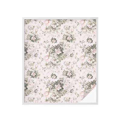 Pellicola per vetri effetto ghiaccio colorato Bellezza floreale