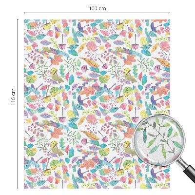 Pellicola decorativa per vetri Composizione colorata