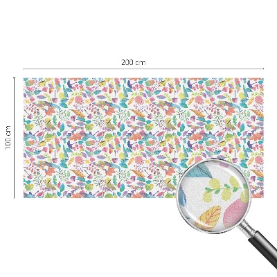 Pellicola decorativa per vetri Composizione colorata