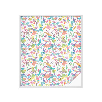 Pellicola decorativa per vetri Composizione colorata