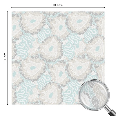 Pellicola per vetri effetto vetrata Piume delicate