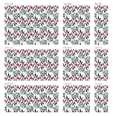 Pellicola adesiva effetto vetrata colorata Motivo floreale