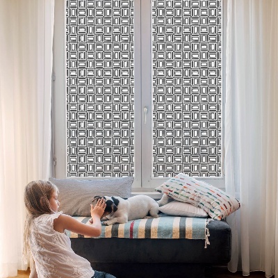 Pellicola adesiva effetto vetrata colorata Modello energetico