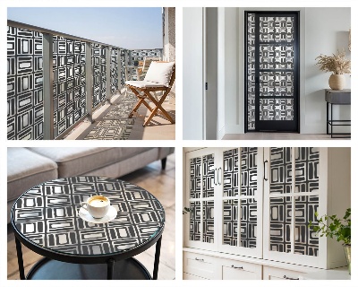 Pellicola adesiva effetto vetrata colorata Modello energetico