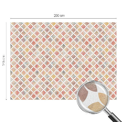 Pellicola per vetri effetto ghiaccio colorato Bellezza floreale