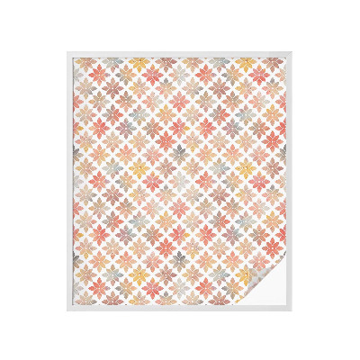 Pellicola per vetri effetto ghiaccio colorato Bellezza floreale