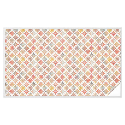 Pellicola per vetri effetto ghiaccio colorato Bellezza floreale