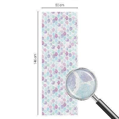 Pellicola per vetri effetto vetrata Puntini pastello