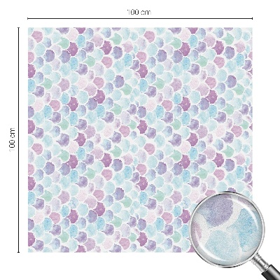 Pellicola per vetri effetto vetrata Puntini pastello