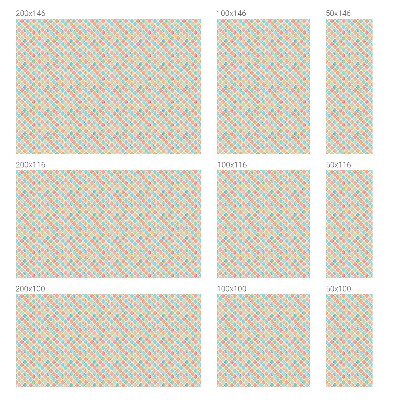 Pellicola per vetri privacy Acquerelli colorati