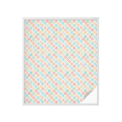 Pellicola per vetri privacy Acquerelli colorati