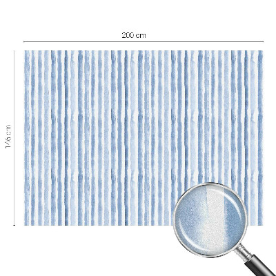 Pellicola per vetri effetto vetrata Strisce blu