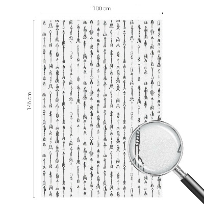 Pellicola per vetri effetto ghiaccio colorato Frecce geometriche