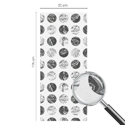 Pellicola per vetri privacy Eleganza del marmo