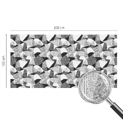 Pellicola per vetri effetto vetrata Figure geometriche