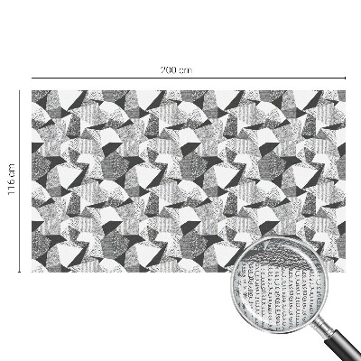 Pellicola per vetri effetto vetrata Figure geometriche