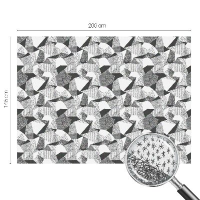 Pellicola per vetri effetto vetrata Figure geometriche