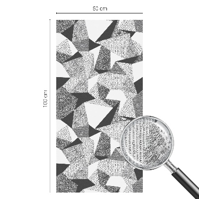 Pellicola per vetri effetto vetrata Figure geometriche